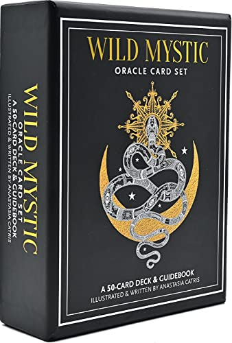 Wild Mystic Oracle Card Deck: A 50-card Deck and Guidebook von Peter Pauper Press